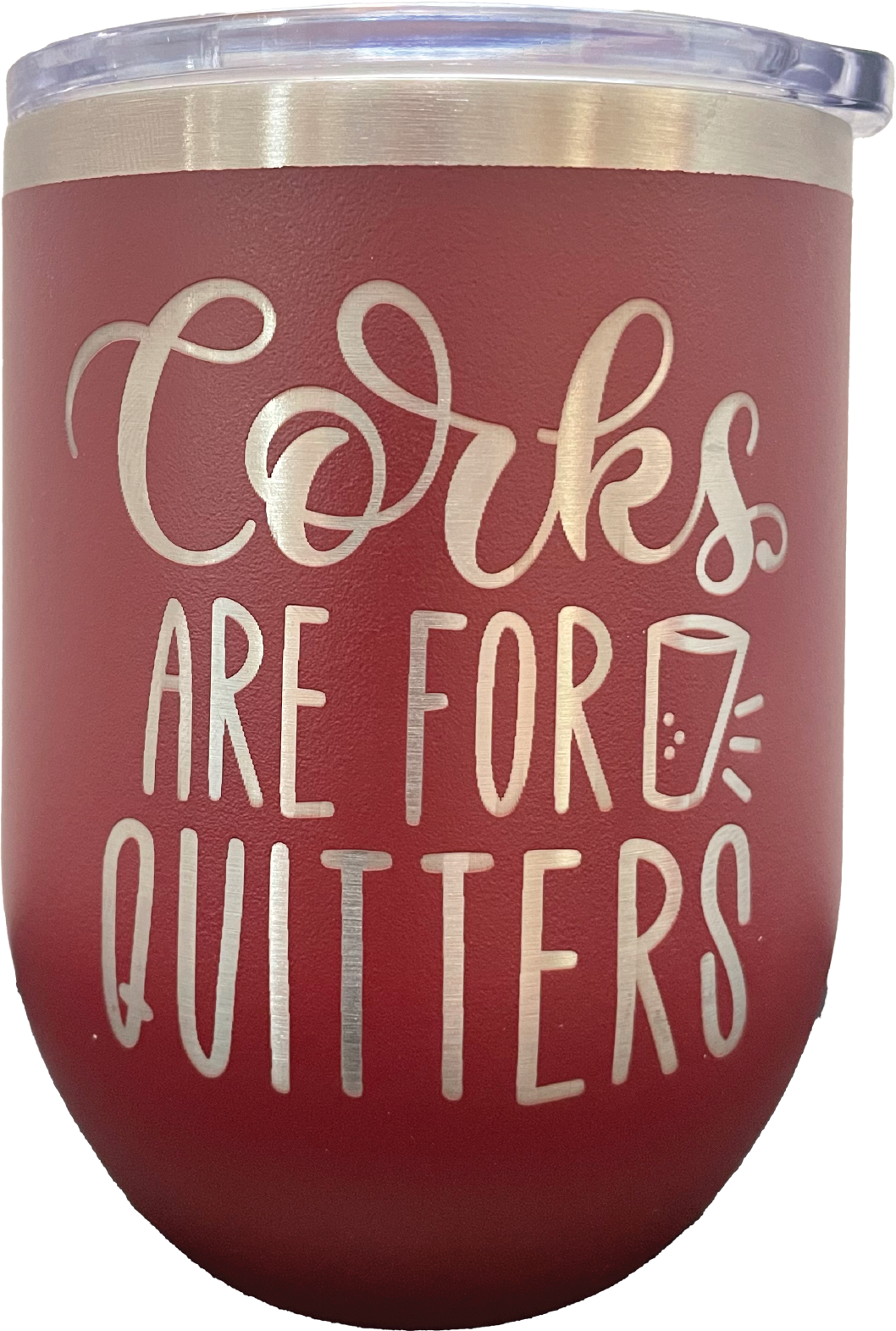 Corks are for quitters Wine Mug